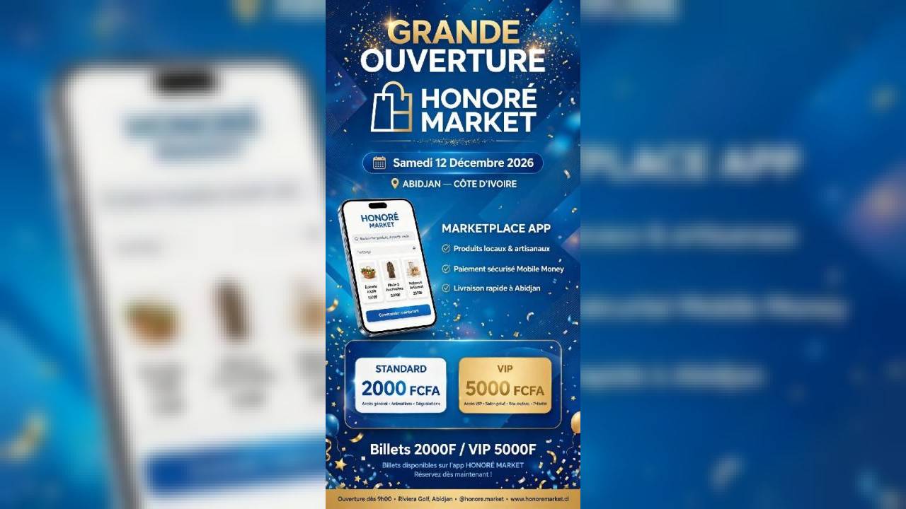 honoré market Grand opening