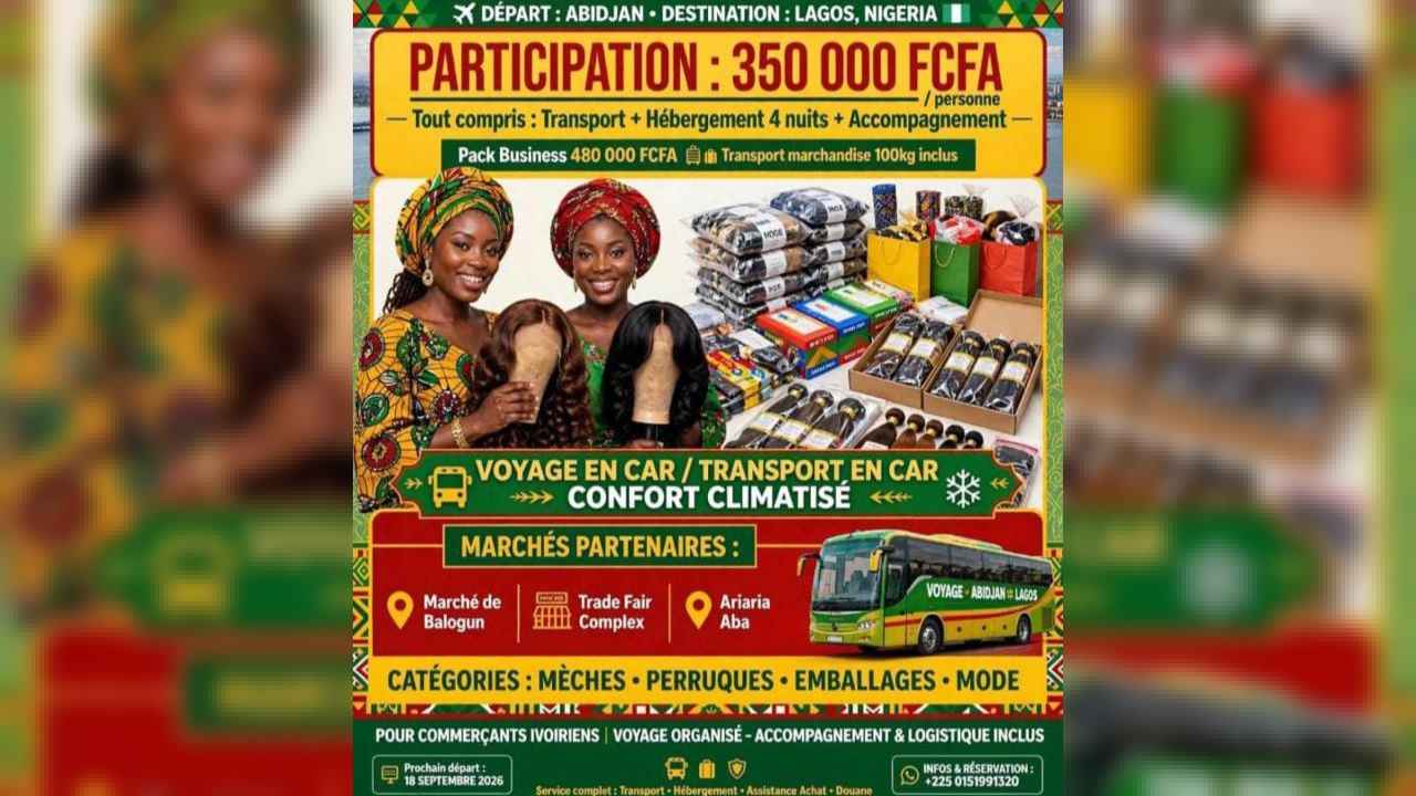 Voyage d'achat au Nigeria