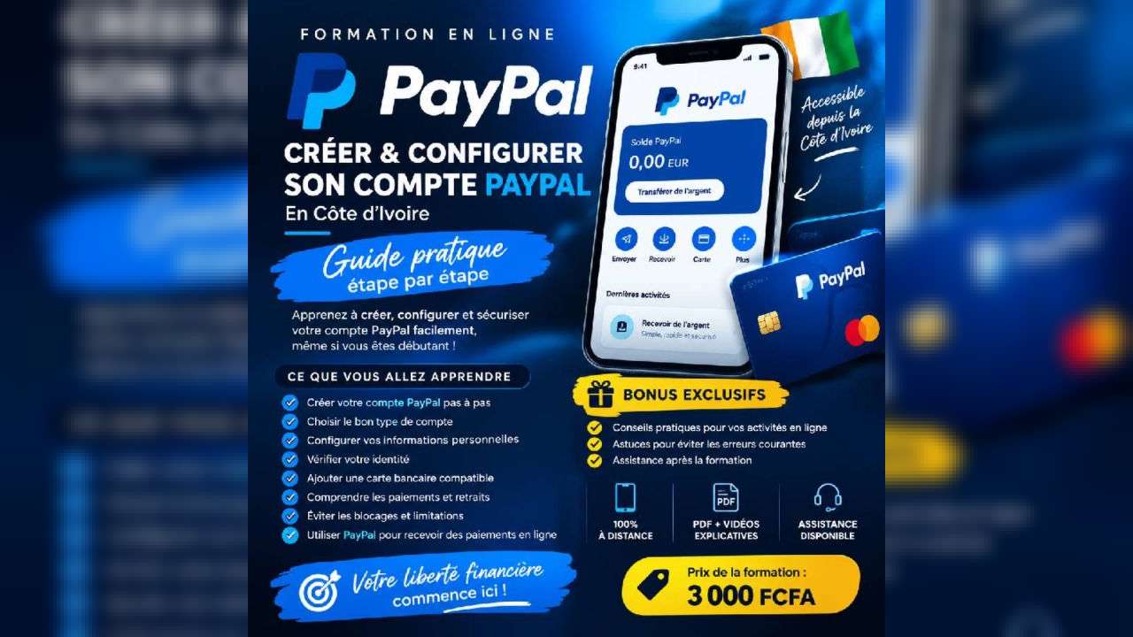 Créer et configurer son compte PayPal en C I
