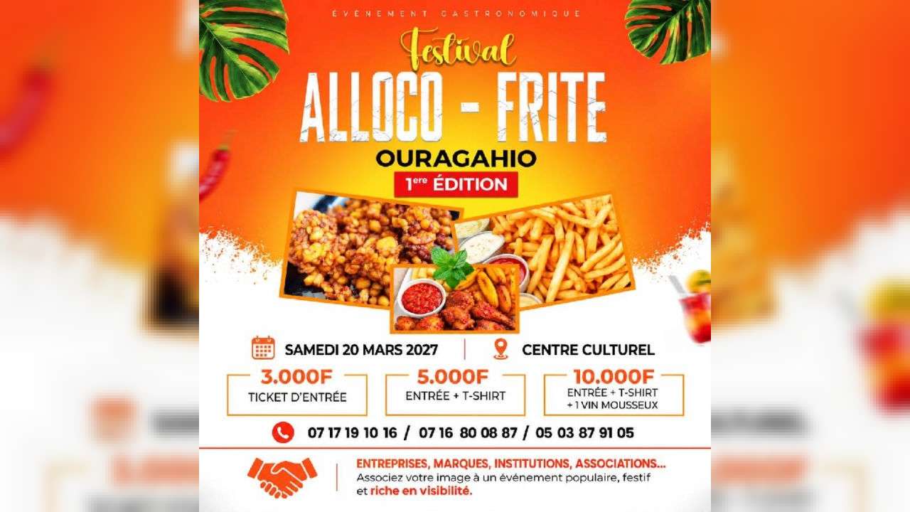 Festivals Alloco-fritte Ouragahio