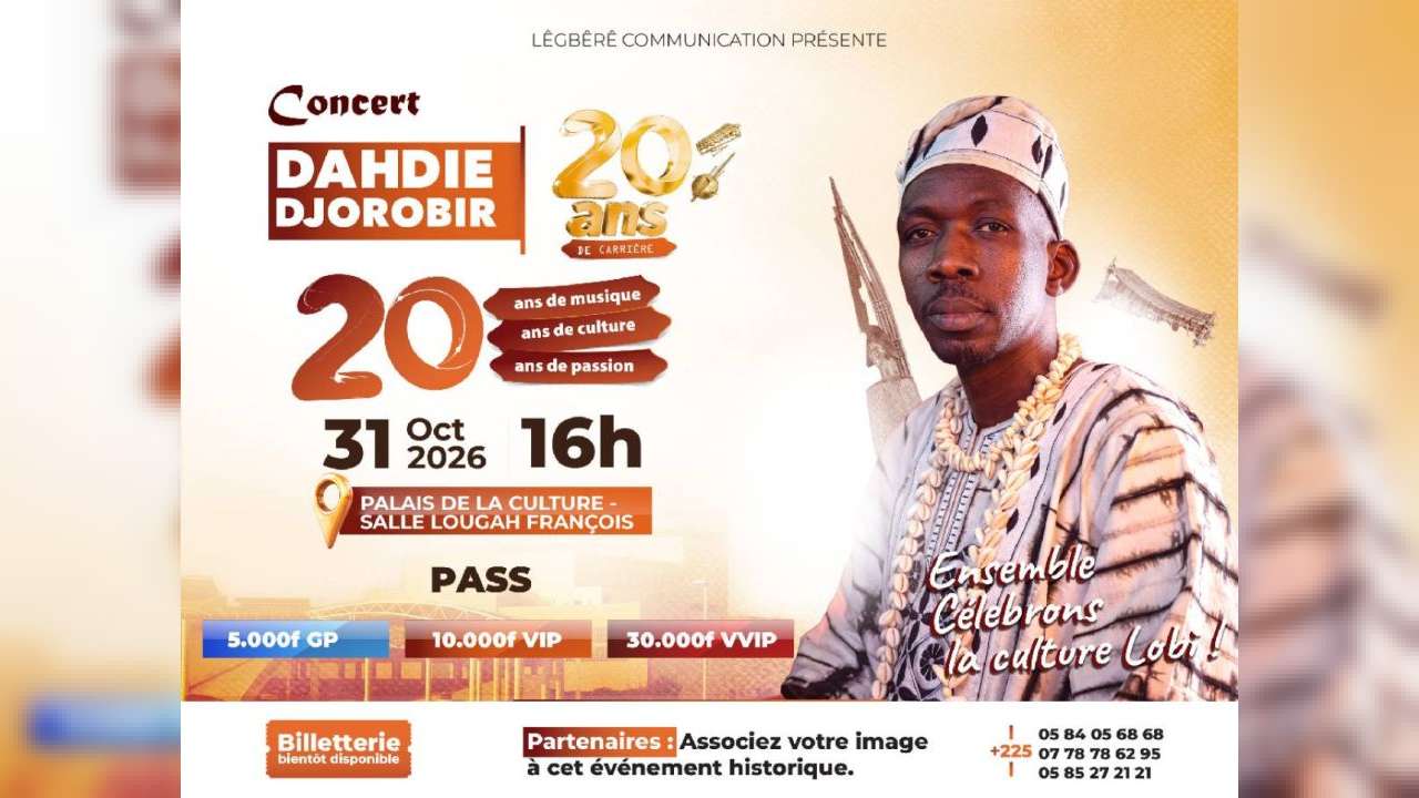 Concert DAHDIE (célébration 20 ans de carrière)