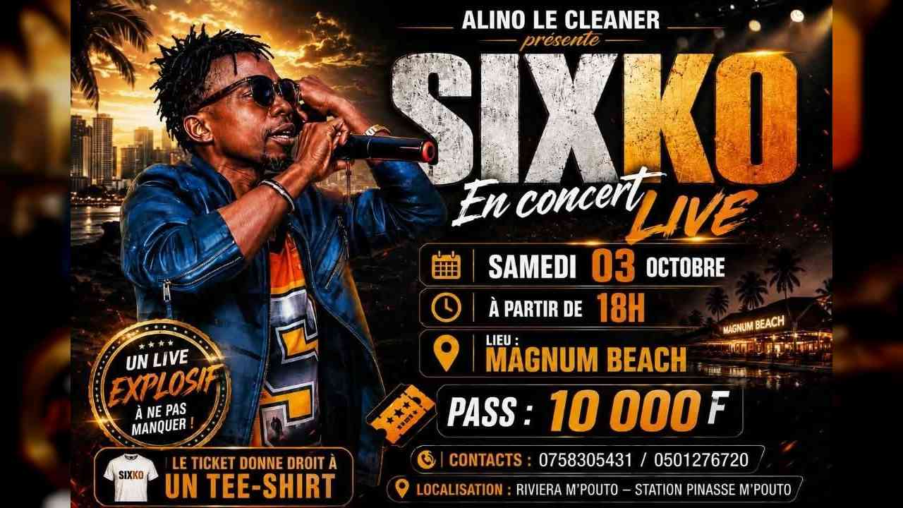 Sixko en concert live