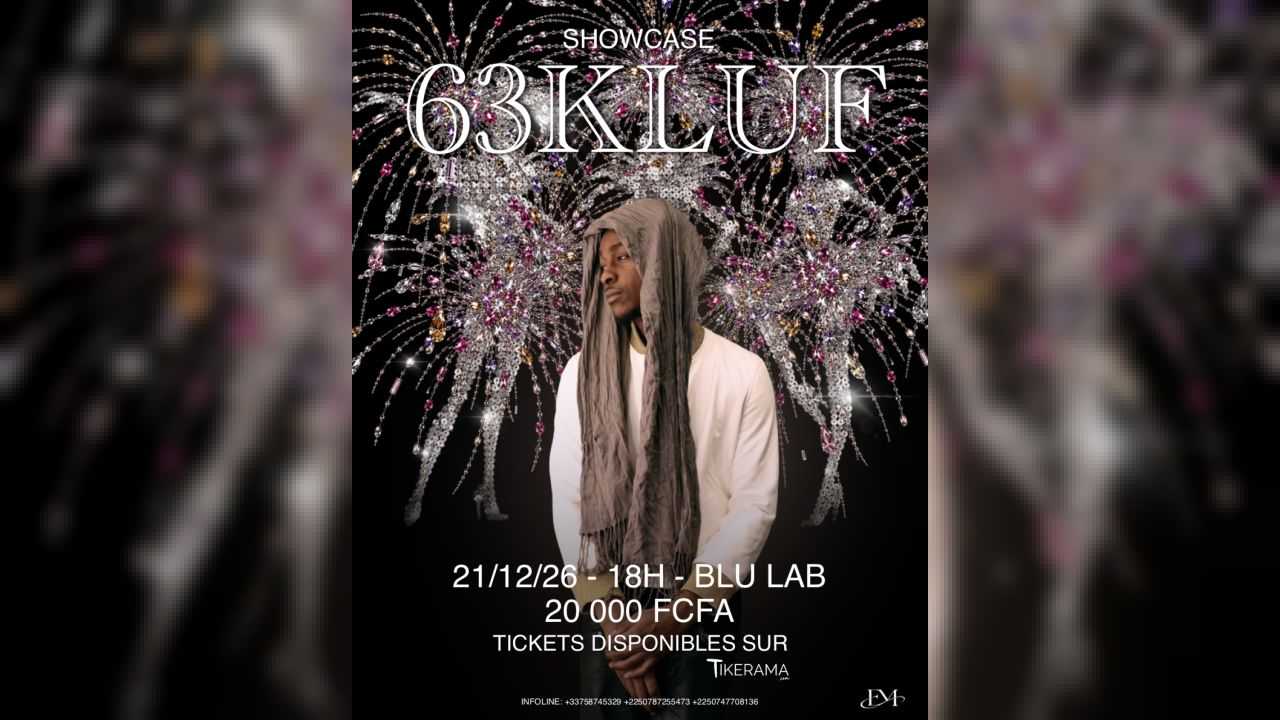 63KLUF EN SHOWCASE À ABIDJAN✨