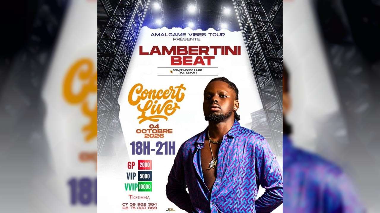 LAMBERTINI beat en CONCERT LIVE