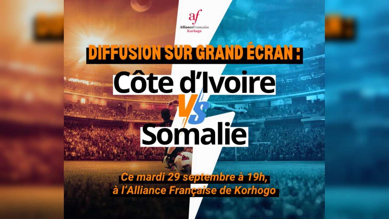 Diffusion du match Côte d'Ivoire - Somalie