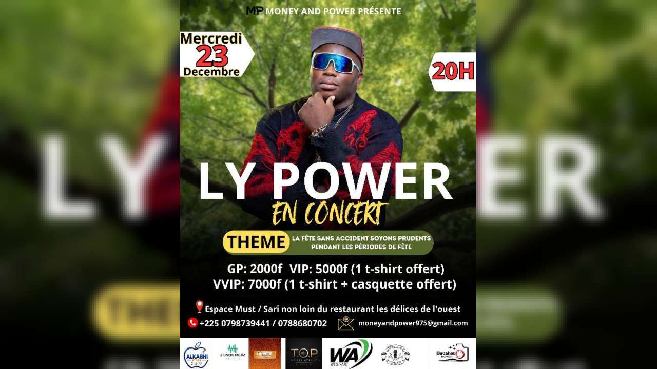 CONCERT LY POWER 23 DÉCEMBRE