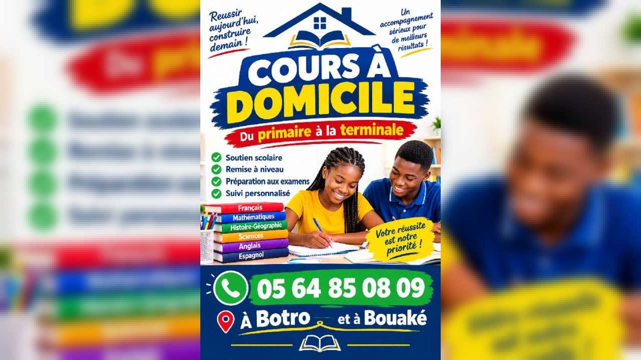 cours à domicile