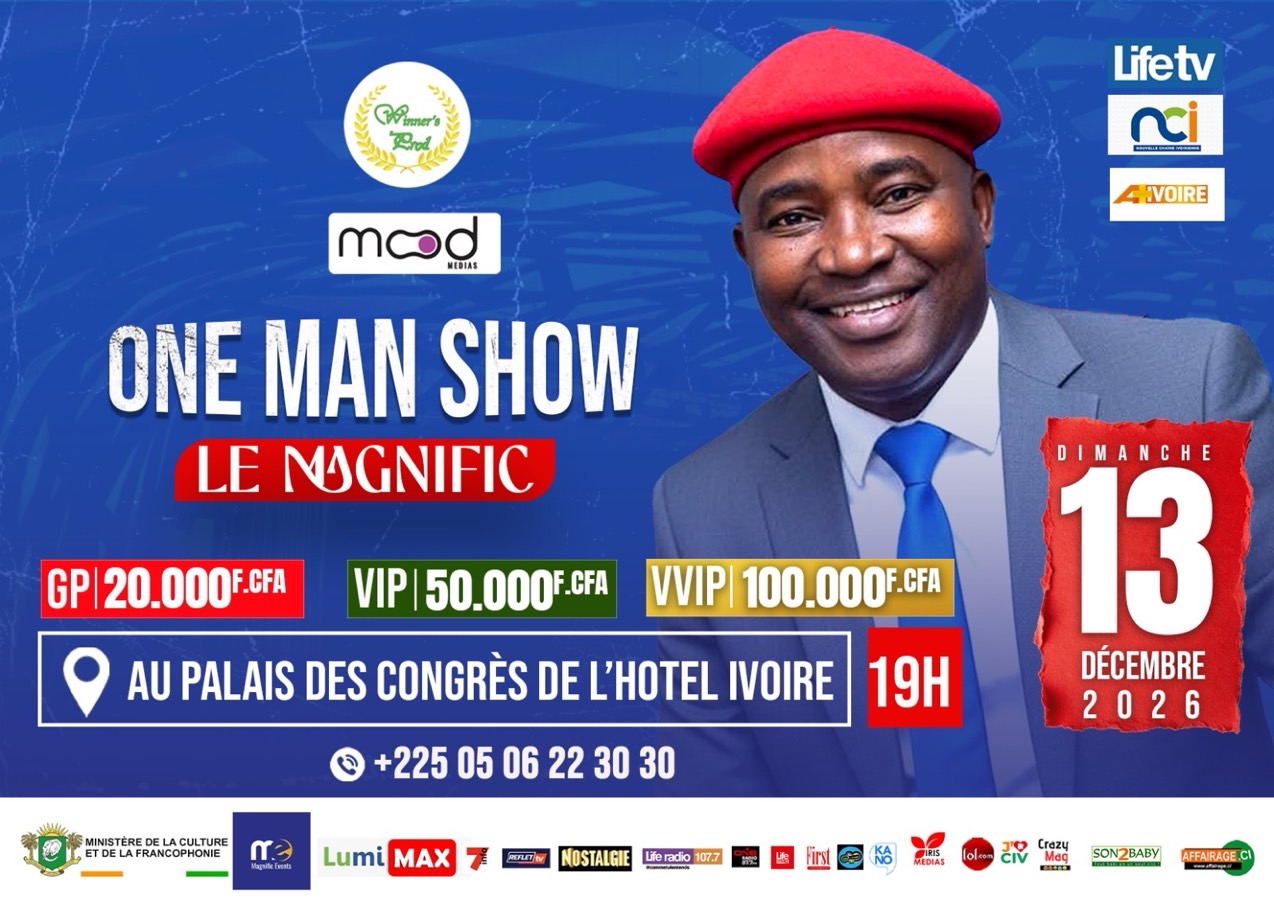 ONE MAN SHOW DE L’HUMORISTE LE MAGNIFIC