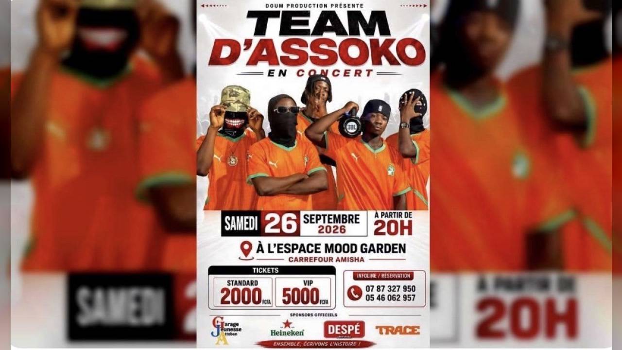 TEAM D’ASSOKO EN CONCERT