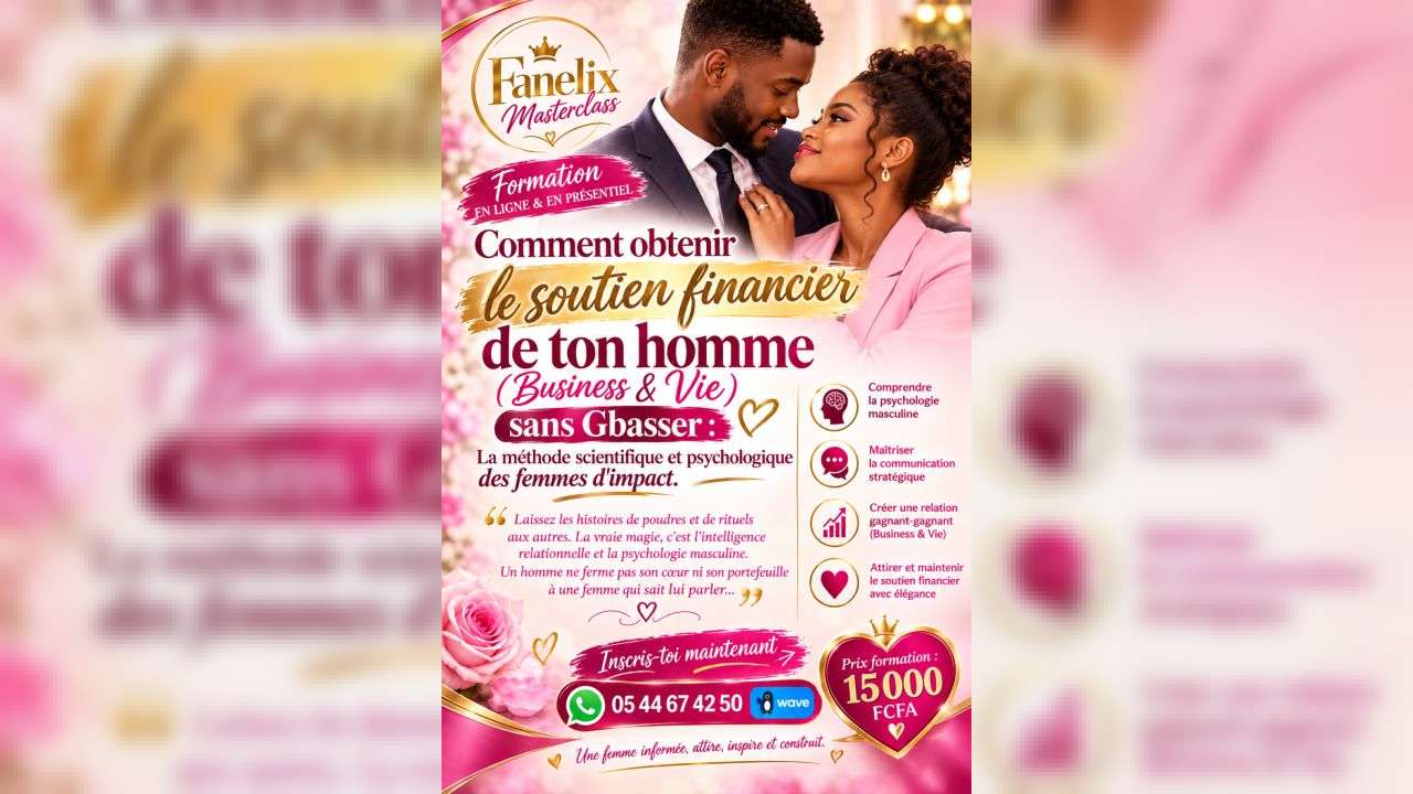 Comment obtenir le soutien financier de ton homme