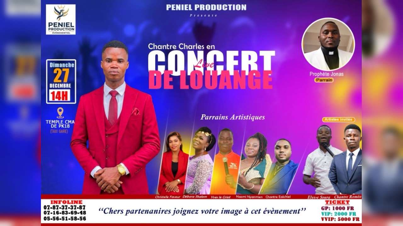 CONCERT DU CHANTRE CHARLES