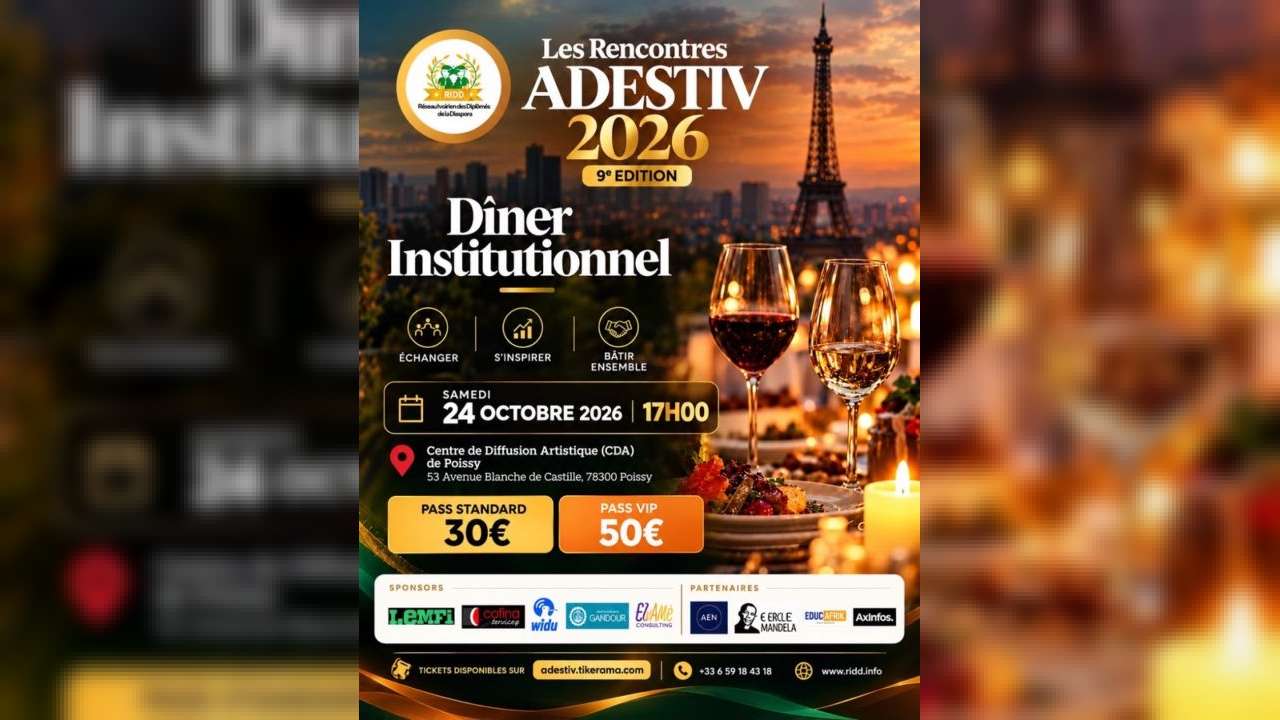 DINER INSTITUTIONEL- LES RENCONTRES ADESTIV PARIS