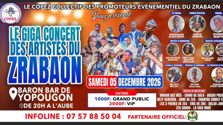 CONCERT DES ARTISTES DU ZARABAON