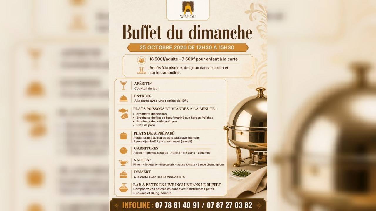 LE BUFFET DU WAFOU