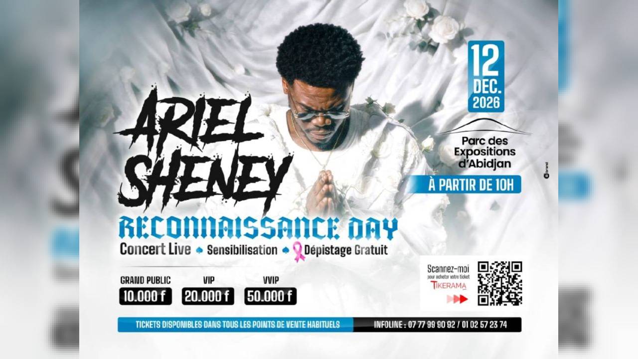 ARIEL SHENEY EN CONCERT AU PARC DES EXPOSITIONS