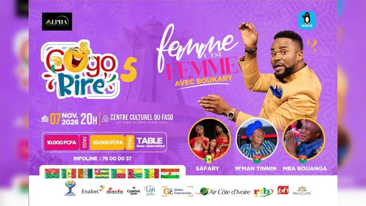 gogo rire 5 avec  Boukary ( femme c’est femme)