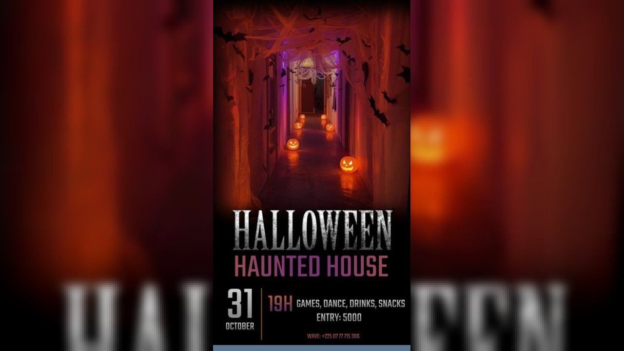 Halloween night party
