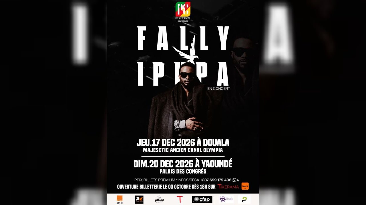 FALLY IPUPA EN CONCERT  AU CAMEROUN