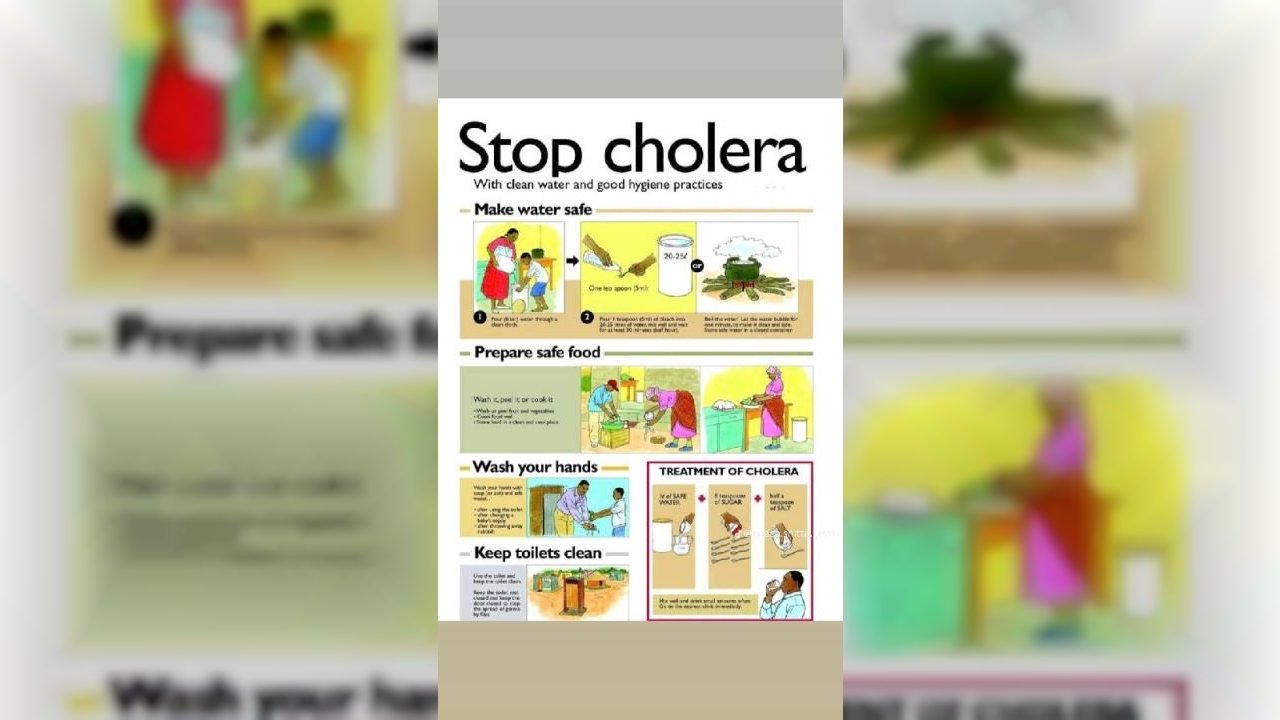 SVP AIDER MOI JE SOUFFRE DU CHOLÉRA