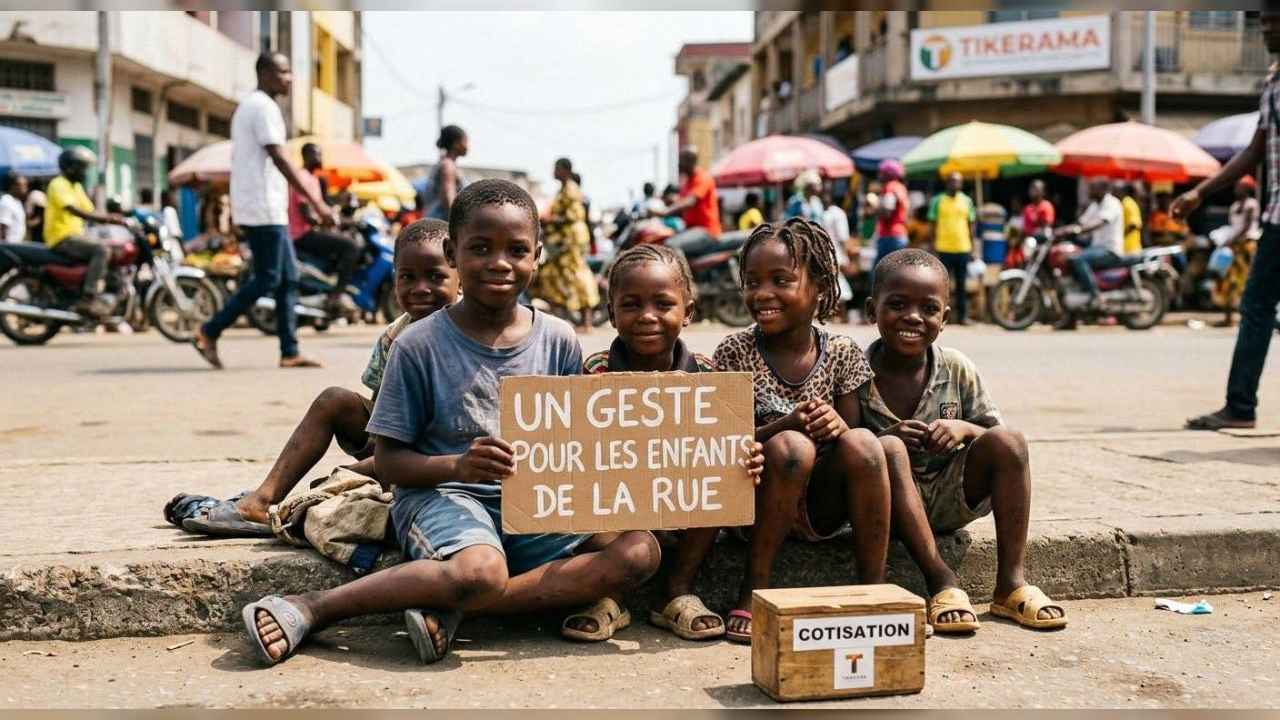 Un geste pour les enfants de la rue