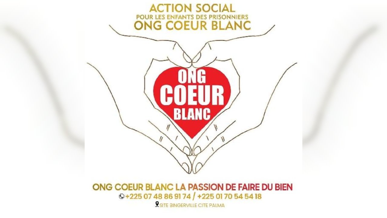 ONG COEUR BLANC